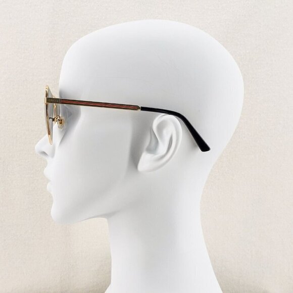 Gucci GG1233 Pilot Sunglasses Gold Gray OS - Picture 13 of 16